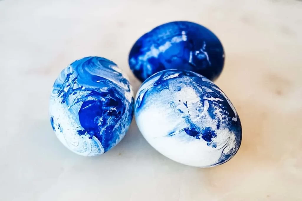 How to Dye Easter Eggs Without Food Coloring: Shaving Cream, Beets