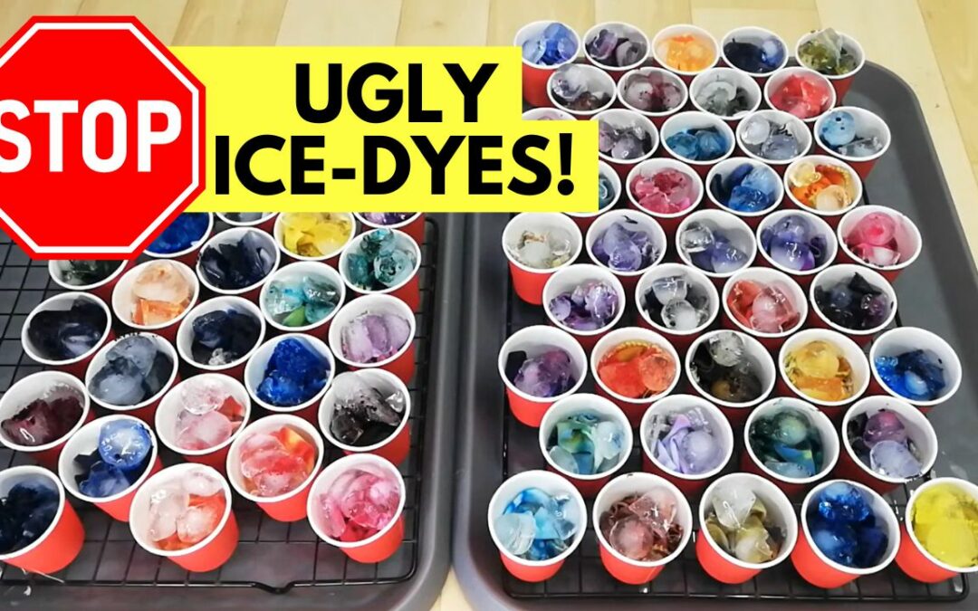How to make Ice-Dyed Swatches